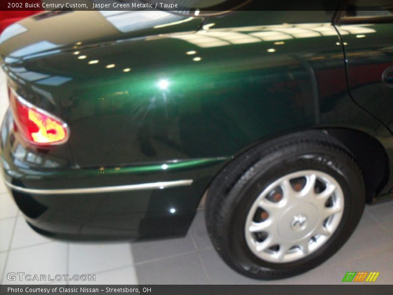 Jasper Green Metallic / Taupe 2002 Buick Century Custom