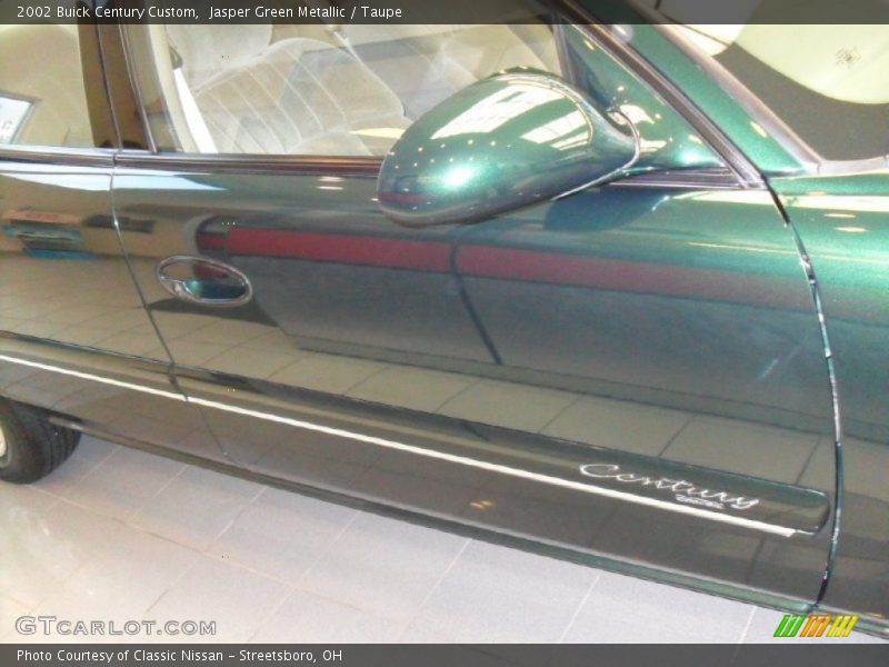 Jasper Green Metallic / Taupe 2002 Buick Century Custom