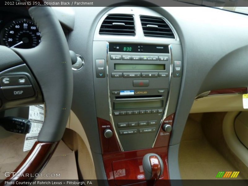Obsidian Black / Parchment 2012 Lexus ES 350