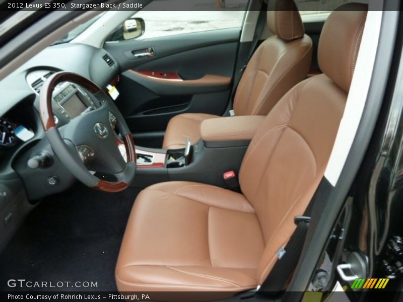 Drivers seat in Saddle - 2012 Lexus ES 350