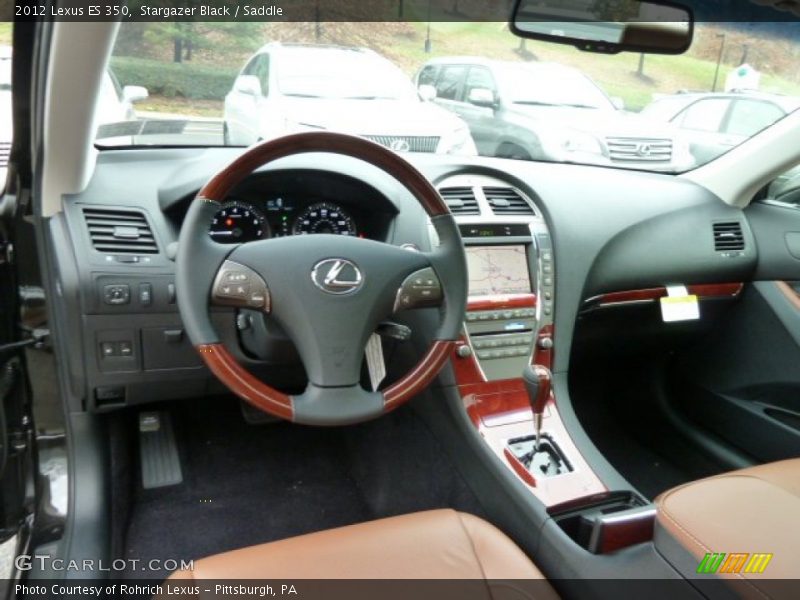Dashboard of 2012 ES 350
