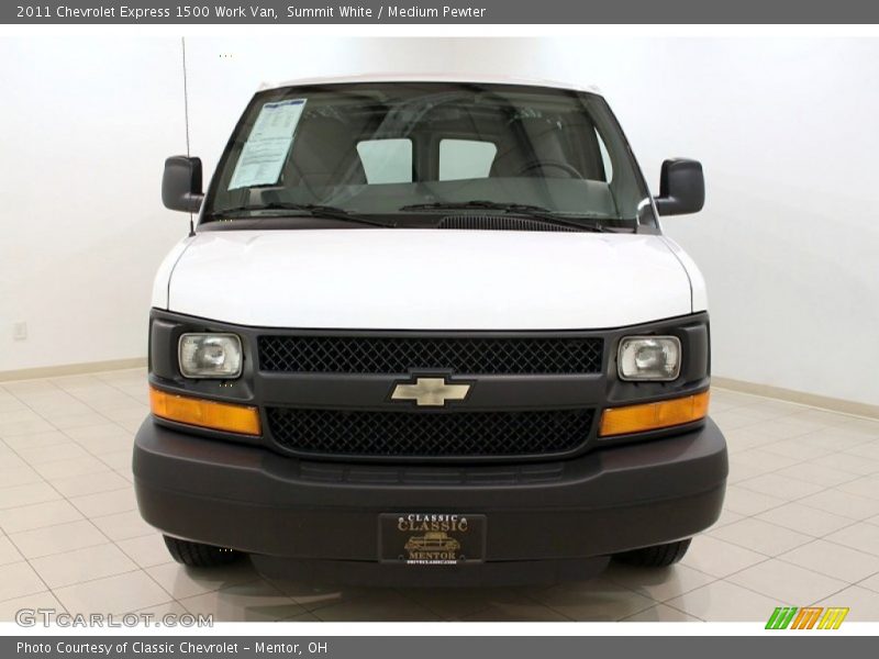 Summit White / Medium Pewter 2011 Chevrolet Express 1500 Work Van