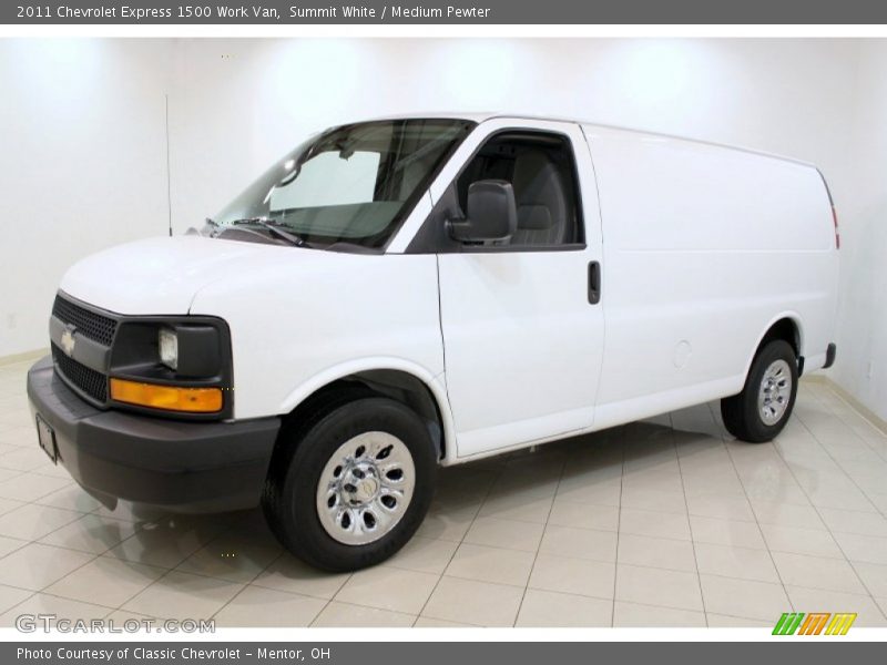 Summit White / Medium Pewter 2011 Chevrolet Express 1500 Work Van