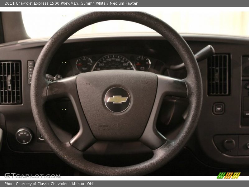 Summit White / Medium Pewter 2011 Chevrolet Express 1500 Work Van