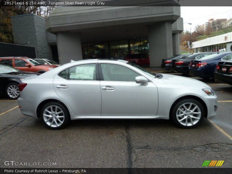  2012 IS 250 AWD Tungsten Silver Pearl
