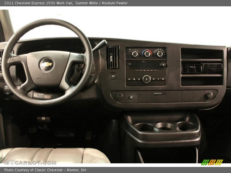 Summit White / Medium Pewter 2011 Chevrolet Express 1500 Work Van