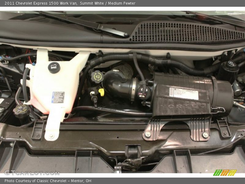 Summit White / Medium Pewter 2011 Chevrolet Express 1500 Work Van