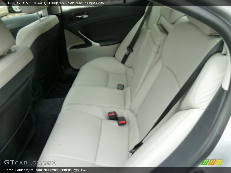  2012 IS 250 AWD Light Gray Interior