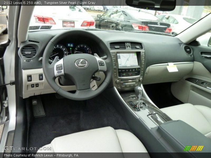 Dashboard of 2012 IS 250 AWD