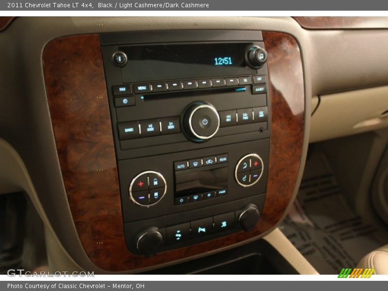 Black / Light Cashmere/Dark Cashmere 2011 Chevrolet Tahoe LT 4x4