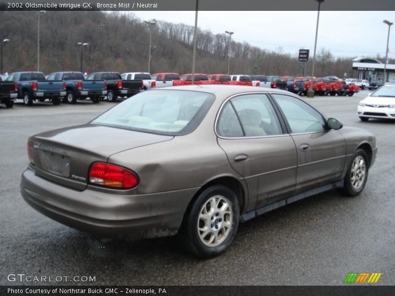 Bronze Mist / Neutral 2002 Oldsmobile Intrigue GX