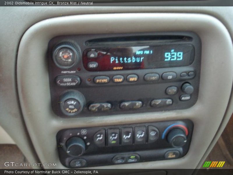 Bronze Mist / Neutral 2002 Oldsmobile Intrigue GX