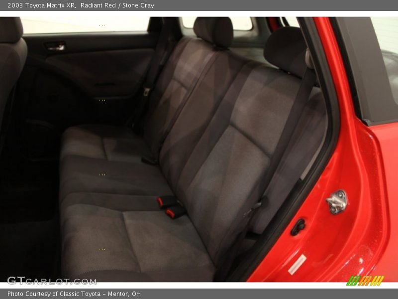 Radiant Red / Stone Gray 2003 Toyota Matrix XR