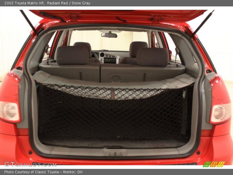Radiant Red / Stone Gray 2003 Toyota Matrix XR