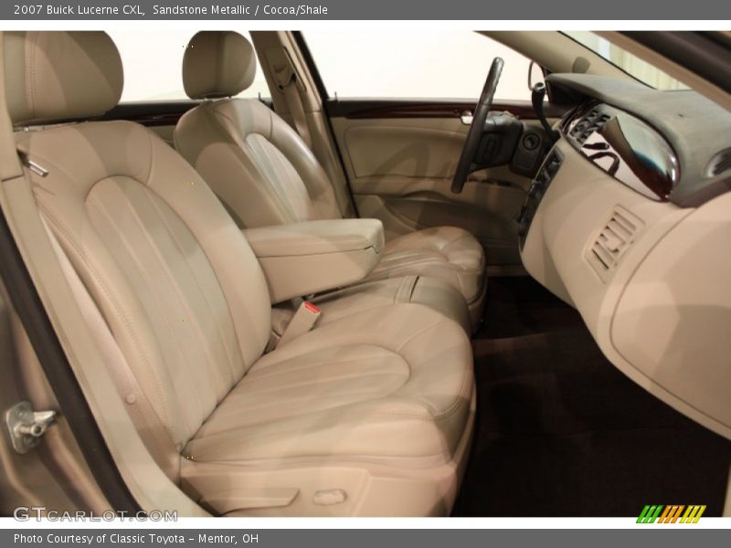 Sandstone Metallic / Cocoa/Shale 2007 Buick Lucerne CXL