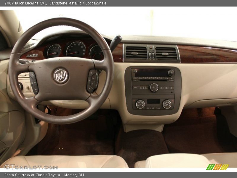 Sandstone Metallic / Cocoa/Shale 2007 Buick Lucerne CXL