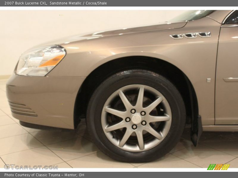 Sandstone Metallic / Cocoa/Shale 2007 Buick Lucerne CXL