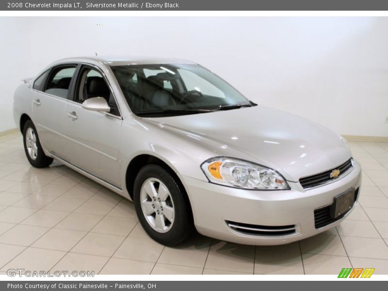 Silverstone Metallic / Ebony Black 2008 Chevrolet Impala LT
