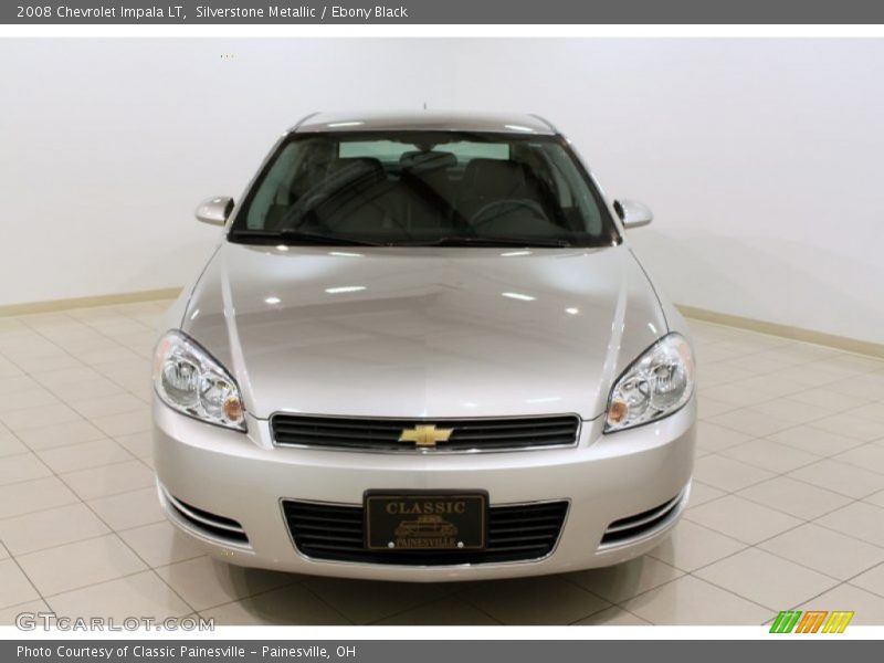 Silverstone Metallic / Ebony Black 2008 Chevrolet Impala LT