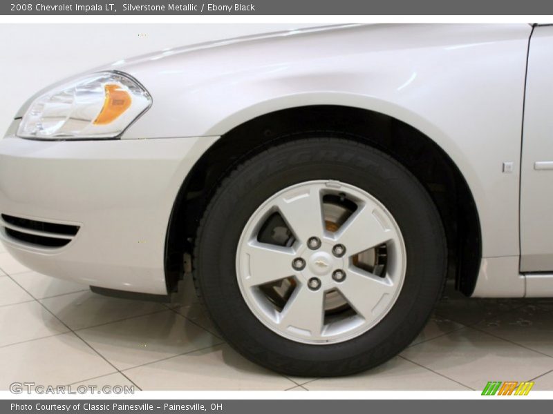 Silverstone Metallic / Ebony Black 2008 Chevrolet Impala LT