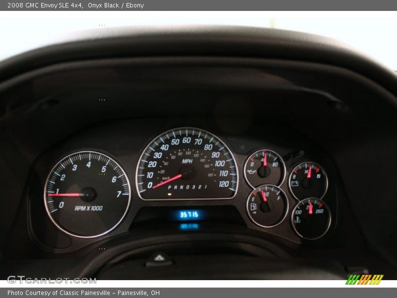 Onyx Black / Ebony 2008 GMC Envoy SLE 4x4