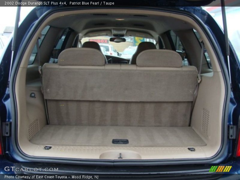 Patriot Blue Pearl / Taupe 2002 Dodge Durango SLT Plus 4x4