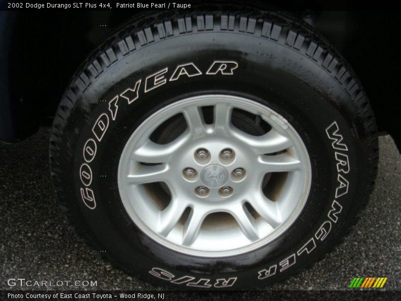 Patriot Blue Pearl / Taupe 2002 Dodge Durango SLT Plus 4x4