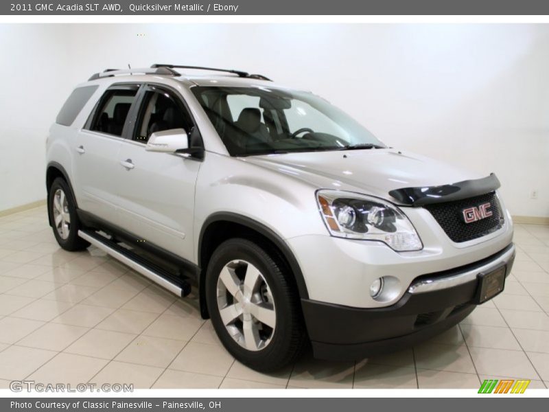 Quicksilver Metallic / Ebony 2011 GMC Acadia SLT AWD