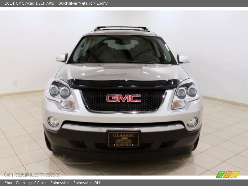 Quicksilver Metallic / Ebony 2011 GMC Acadia SLT AWD