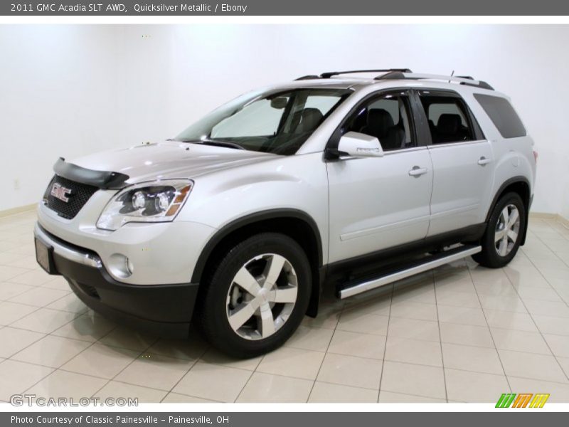 Quicksilver Metallic / Ebony 2011 GMC Acadia SLT AWD
