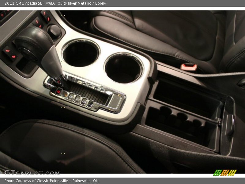 Quicksilver Metallic / Ebony 2011 GMC Acadia SLT AWD