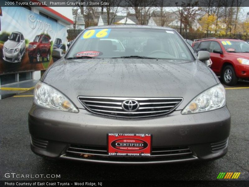 Phantom Gray Pearl / Stone Gray 2006 Toyota Camry LE