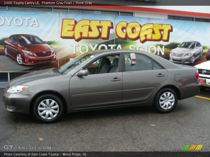 Phantom Gray Pearl / Stone Gray 2006 Toyota Camry LE