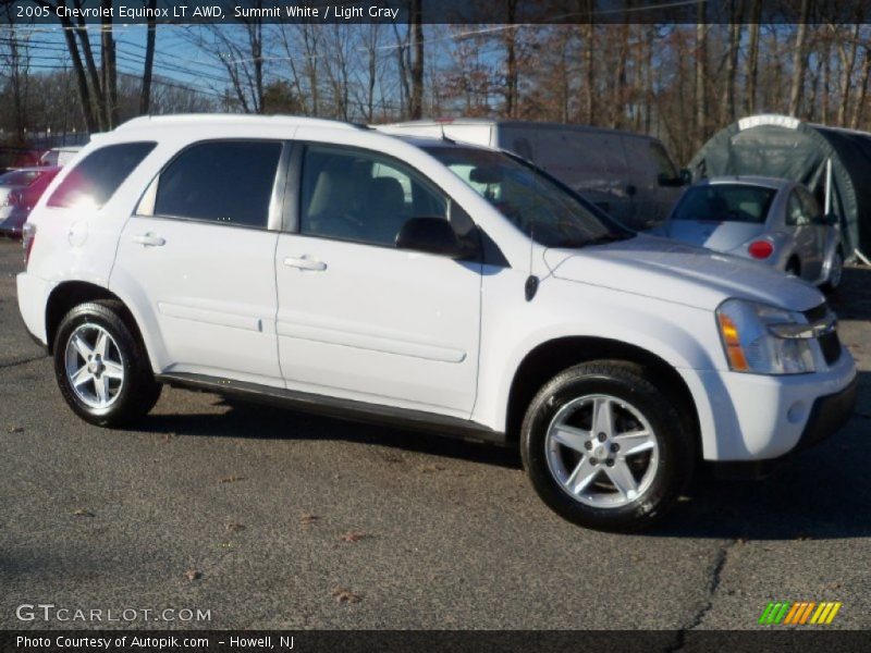 Summit White / Light Gray 2005 Chevrolet Equinox LT AWD
