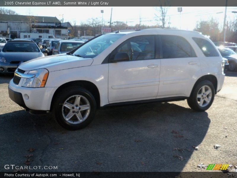 Summit White / Light Gray 2005 Chevrolet Equinox LT AWD