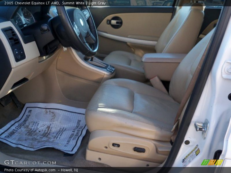 Summit White / Light Gray 2005 Chevrolet Equinox LT AWD