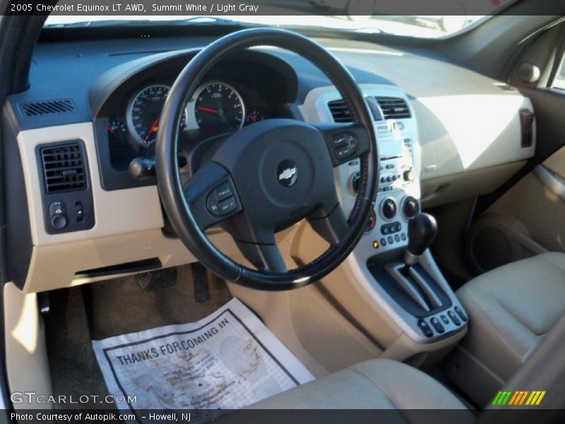 Summit White / Light Gray 2005 Chevrolet Equinox LT AWD