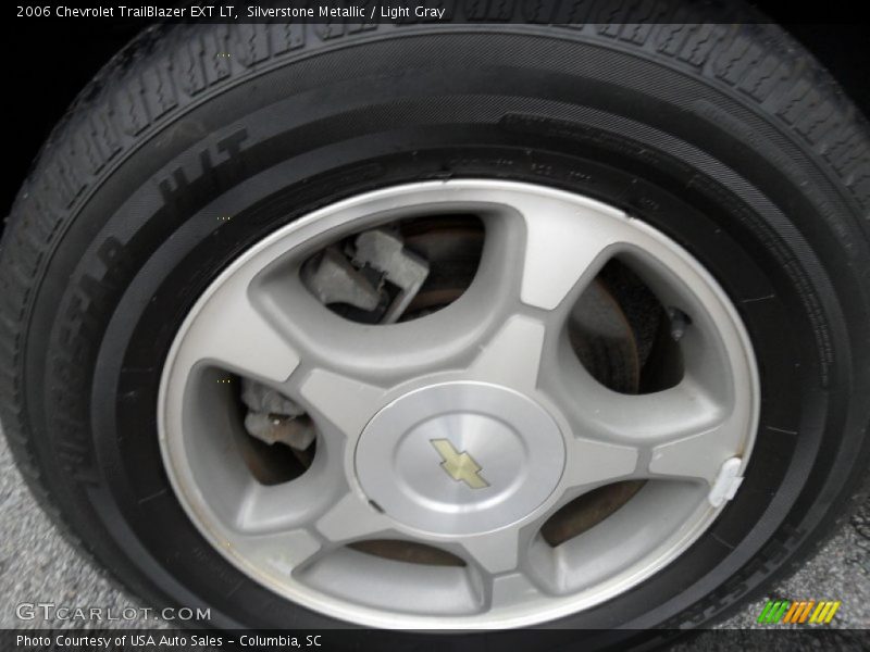 Silverstone Metallic / Light Gray 2006 Chevrolet TrailBlazer EXT LT