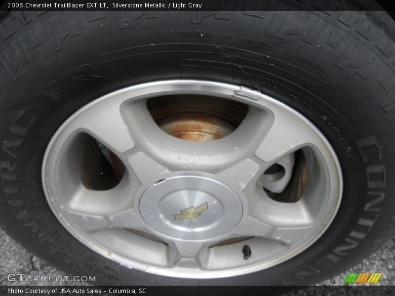 Silverstone Metallic / Light Gray 2006 Chevrolet TrailBlazer EXT LT