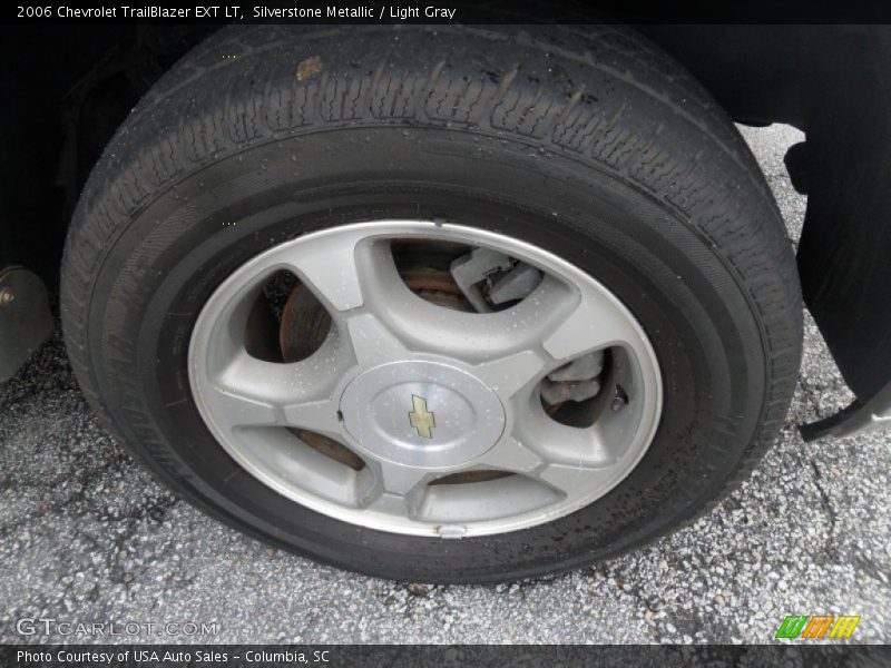 Silverstone Metallic / Light Gray 2006 Chevrolet TrailBlazer EXT LT