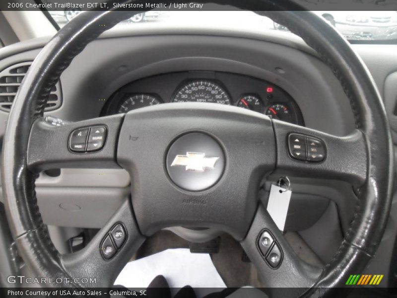Silverstone Metallic / Light Gray 2006 Chevrolet TrailBlazer EXT LT