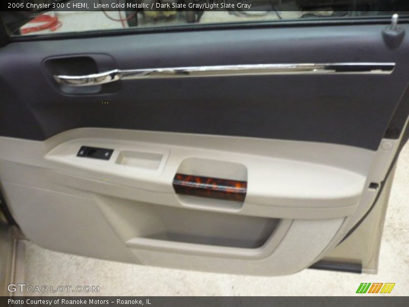 Linen Gold Metallic / Dark Slate Gray/Light Slate Gray 2006 Chrysler 300 C HEMI