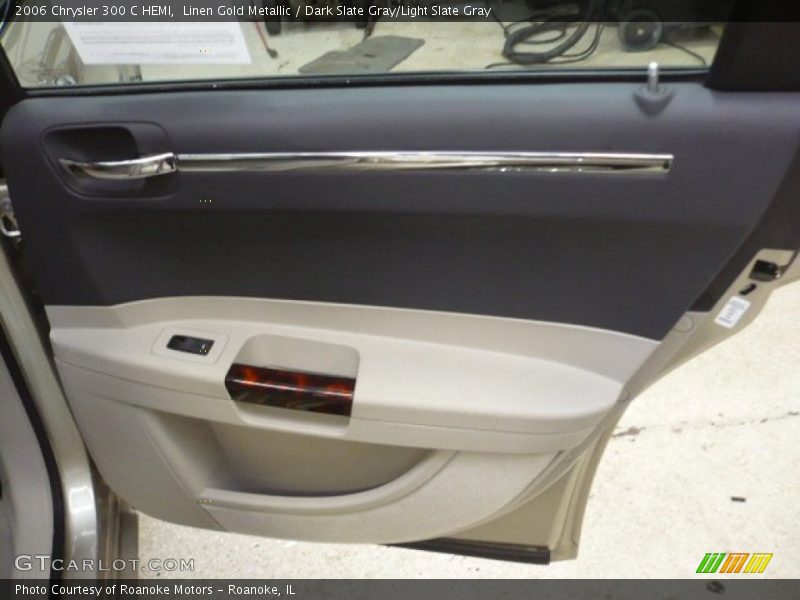Linen Gold Metallic / Dark Slate Gray/Light Slate Gray 2006 Chrysler 300 C HEMI