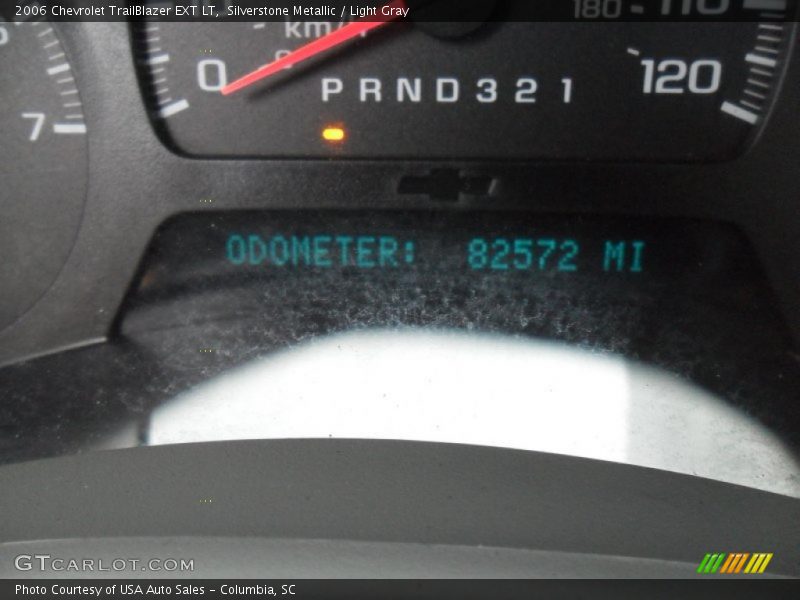 Silverstone Metallic / Light Gray 2006 Chevrolet TrailBlazer EXT LT