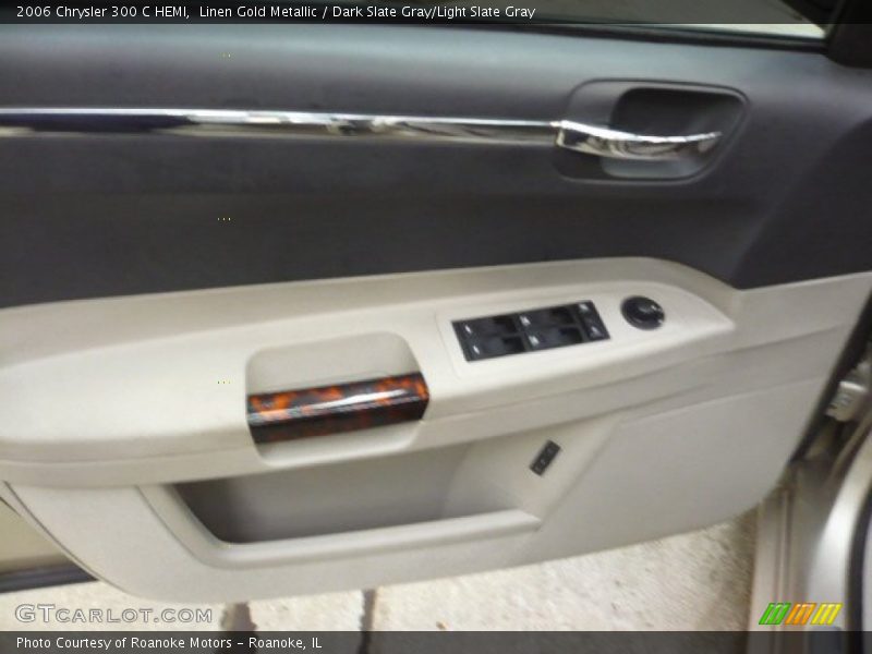 Linen Gold Metallic / Dark Slate Gray/Light Slate Gray 2006 Chrysler 300 C HEMI