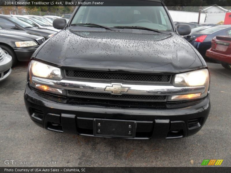 Black / Medium Pewter 2004 Chevrolet TrailBlazer LS 4x4
