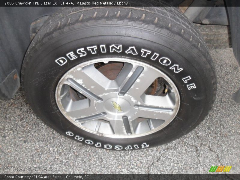 Majestic Red Metallic / Ebony 2005 Chevrolet TrailBlazer EXT LT 4x4