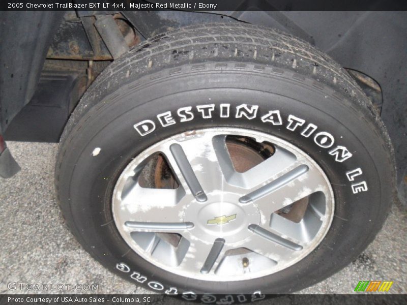 Majestic Red Metallic / Ebony 2005 Chevrolet TrailBlazer EXT LT 4x4