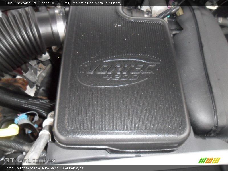 Majestic Red Metallic / Ebony 2005 Chevrolet TrailBlazer EXT LT 4x4
