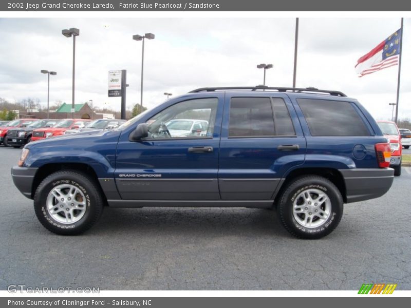  2002 Grand Cherokee Laredo Patriot Blue Pearlcoat